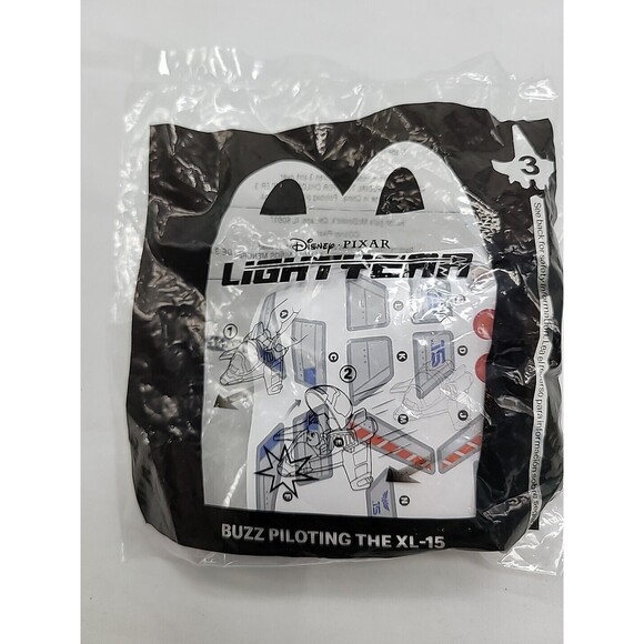 McDonald's Happy Meal Toy LIGHTYEAR #3 Buzz Piloting the XL-15 - Picture 4 of 10
